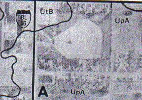 Lansing Drive-In Theatre - Aerial - Photo (newer photo)